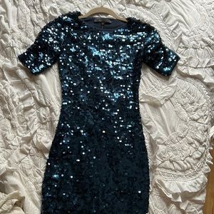 Sequin Bcbg dress perfect for NYE
